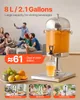 Dozownik do napojów SucceBuy (1 x 8 l) na przyjęcia, Podgląd zdjęcia produktu 2