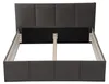Polsterbett Dalas Anthrazit 160 x 200 x 40 cm Stauraum Ohne Produktbild-Vorschau 2