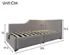 Flieks Hydraulisches Polsterbett Schlafsofa 90x190cm mit Produktbild-Vorschau 7