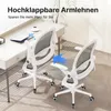 Chaise de bureau ergonomique - Chaise de bureau avec filet Voir les images du produit 6