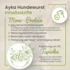 Ayka Hundewurst Hirsch 1 Stück 400g Produktbild-Vorschau 5