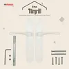 DOMINO Türgriff 72 Drückergarnitur BB-Buntbart Set | Produktbild-Vorschau 9