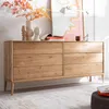 Massivholz Kommode Eiche massiv geölt CUNEO-137 Produktbild-Vorschau 2