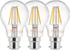3 ampoules LED à filament XQ-lite, forme ampoule A60 6 W = Voir les images du produit 1