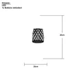 Star Trading Calabria, Schwarz, IP44, LED, 0,03 W, 20 lm, Produktbild-Vorschau 21