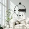 SensaHome Wanduhr Manila –  industrielle Metalluhr – große Produktbild-Vorschau 5