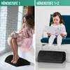 Avalo Repose-pied de bureau en tissu - Mousse ergonomique à Voir les images du produit 6