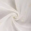 WOLTU 2er-Set Gardinen transparent Blumen Stickerei mit Produktbild-Vorschau 3