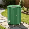 Ikodm 200L Regentonne Faltbar Grün – Regenwassertonne Produktbild-Vorschau 7