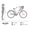 Milord Komfort Fahrrad Retro Vintage Damenfahrrad, 28 Zoll, Produktbild-Vorschau 3