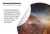 MuchoWow® Gartenposter Outdoor-Poster Rund Sterne - Produktbild-Vorschau 4