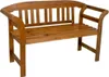 Garden Pleasure 2-Sitzer Gartenbank mit Rosendekoration Produktbild-Vorschau 3