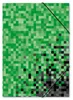 ITENGA Gummizugmappe Zeichenmappe A3 Karton Motiv PIXEL Produktbild-Vorschau 1