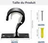 Kusové držáky stropní záclonové tyče, ø25-32mm držáky Náhled obrázku produktu 2
