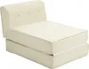 HOMCOM Bodensofa 2-in-1 Klappbar Schlafsofa mit Kordoptik Produktbild-Vorschau 1
