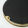 Vintage Plateau miroir Rond Métal Verre miroir Plateau déco Voir les images du produit 8