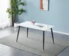 CasaDolce Esstisch ASTERA 1, 130x70x75 cm, Hochglanz weiß Produktbild-Vorschau 3