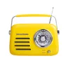 Bluetooth-Radio mit Metallgriff Vintage Cuisine Gelb Matt Produktbild-Vorschau 2