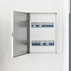 vidaXL Klapa dostępowa biała 43 x 33 x 3 cm stalowa Podgląd zdjęcia produktu 2