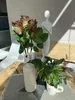 2474U Künstliche Rose Farbverlauf Grün-Lila 50 cm, edle Produktbild-Vorschau 6