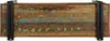 Étagère murale multicolore bois massif récupération Voir les images du produit 4