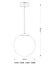 Globo Lighting závěsné svítidlo kov matný nikl, 1x E27 Náhled obrázku produktu 19