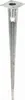 A galvanized steel ground spike for fence posts. Produktbild-Vorschau