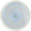 A top-down view of an LED light bulb. Produktbild-Vorschau