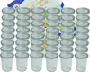 48er Set Weck Gläser 160 ml Sturzgläser mit 48 Glasdeckeln Produktbild-Vorschau 1