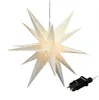3D Advents Stern mit 6 LED in warm weiß - 60 cm - Outdoor Produktbild-Vorschau 2