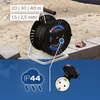 Kabeltrommel-Verlängerung 4-fach SCHUKO IP44 schwarz 3×1,5 Produktbild-Vorschau 9