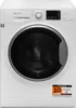 A front view of a white washing machine with its door open. Produktbild-Vorschau