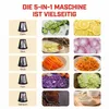5-in-1 Elektrischer Gemüsehobel, Automatische Gemüsereibe Produktbild-Vorschau 4