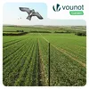 VOUNOT® 2er Set Vogelschreck Falke Drachen mit 4m Produktbild-Vorschau 2
