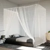 vidaXL Moskitonetz zum Aufhängen 156 Mesh Weiß 220x120x150 Produktbild-Vorschau 2