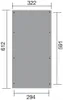 Einzelcarport weka 617 Gr. 1 ohne Dacheindeckung 322x512 cm Produktbild-Vorschau 7