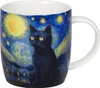 Könitz Mug Arty Animals - Van Goghs Cat, New Bone China, Voir les images du produit 1