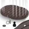 Gartendusche Bodendusche Outdoor Außendusche Braun Dusche Produktbild-Vorschau 1