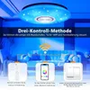 LED Musik-Deckenleuchte mit  Fernbedienung und APP, RGB Produktbild-Vorschau 4