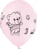 Luftballon Ø30cm Baby Girl | 6 Stück Babyparty Dekoration Produktbild-Vorschau 2