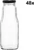 Saftflasche 300 ml FRUCT klar 48 Stück INKLUSIVE SCHWARZEN Produktbild-Vorschau 1