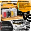 Vigevee 8er-Set 3D Drucker Filament Aufbewahrungsbox 4L, Produktbild-Vorschau 6