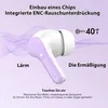In Ear Kopfhörer mit 4 ENC Noise Cancelling Mic Ohrhörer, Produktbild-Vorschau 4