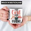 Trendation - Lustige Suhsi Tasse Geschenk Shushi-Liebhaber Produktbild-Vorschau 2