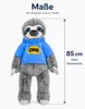 Faultier Kuscheltier XXL 80 cm Plüschtier Plush Stofftier Produktbild-Vorschau 3