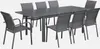 sweeek - Ausziehbarer Gartentisch aus Aluminium, 8 Plätze - Produktbild-Vorschau 5