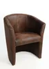 Cocktailsessel Clubsessel Antik Braun Farben Loungesessel Produktbild-Vorschau 1