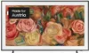 A television displaying a floral painting with a "Made for Austria" overlay. Produktbild-Vorschau