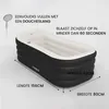 Tubble® Royale Opblaasbaar Bad Onyx Black 255 Liter - Productafbeelding-voorbeeld 3