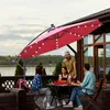 Jayseuw slunečník s LED osvětlením Ø350cm světelný Náhled obrázku produktu 7